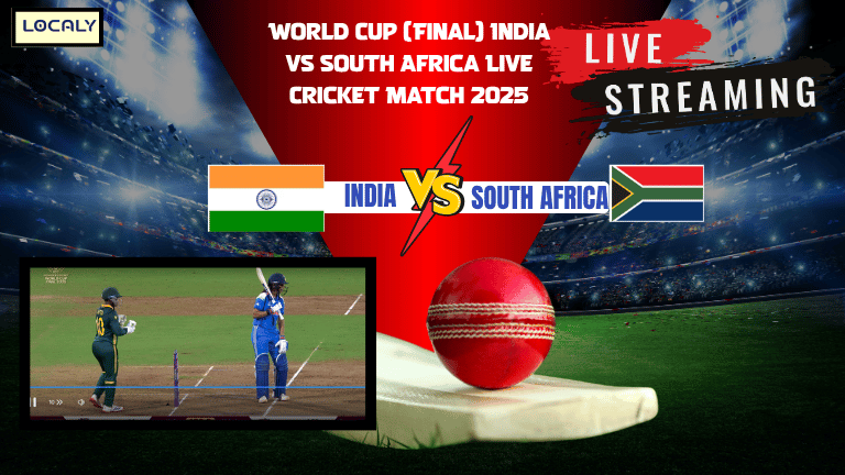World Cup [Final] India vs South Africa Live Cricket Match 2025